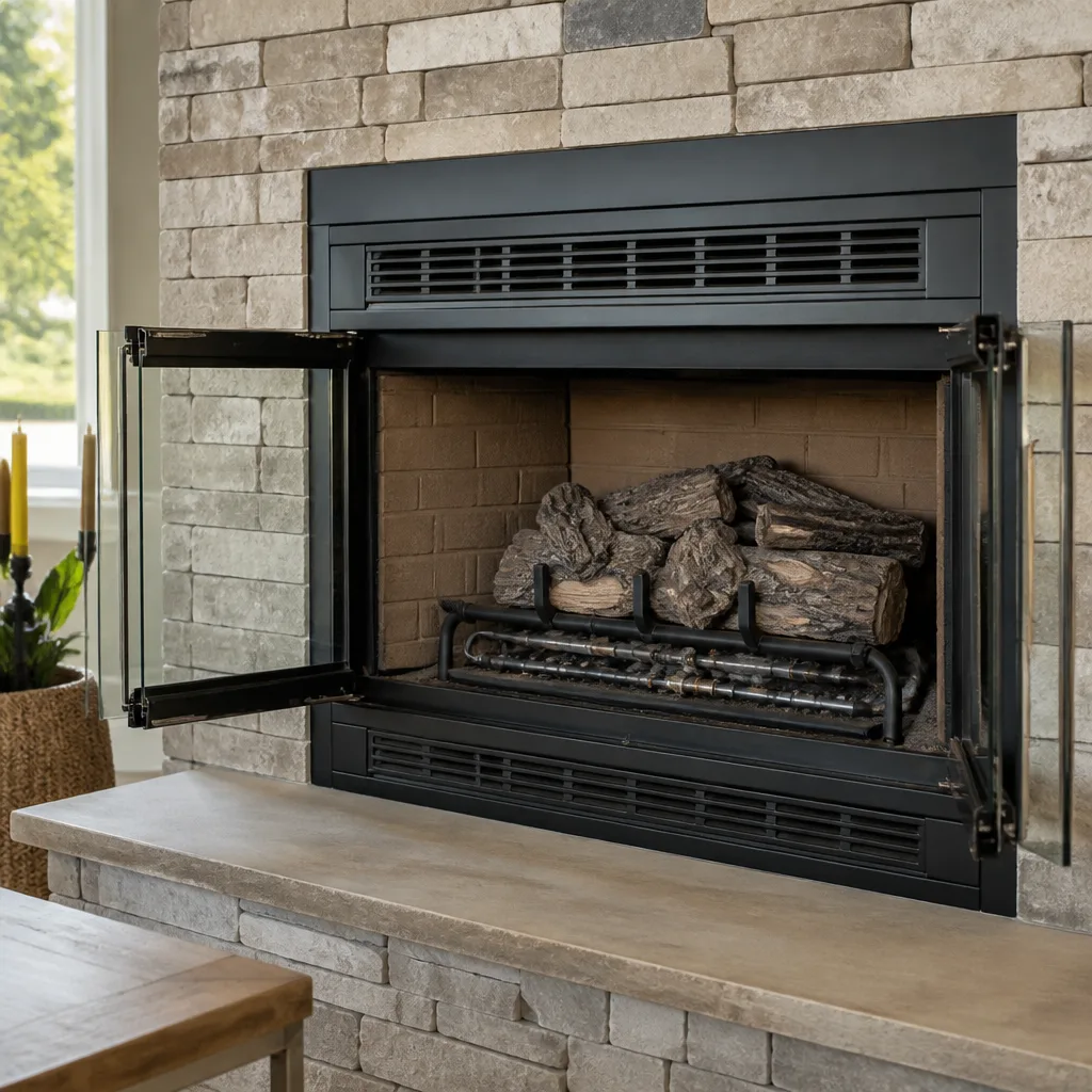 Gas fireplace service