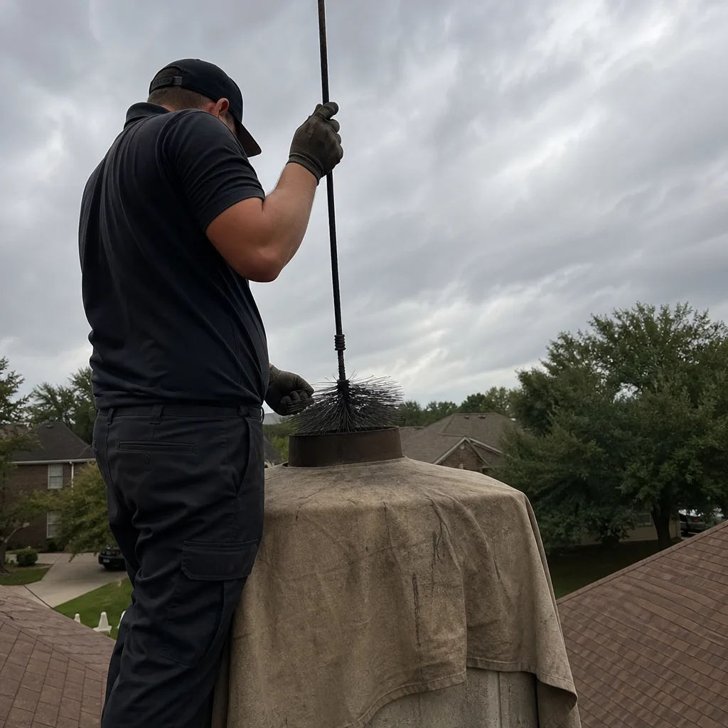 Chimney Sweep in Spring