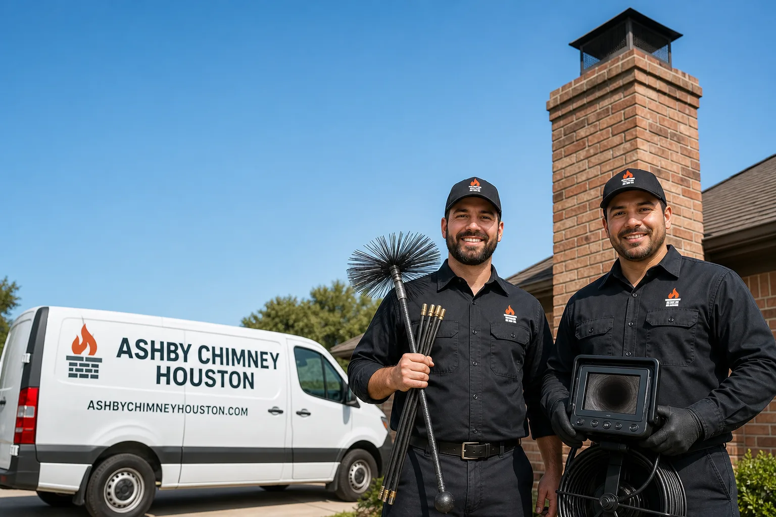 Ashby Chimney Houston chimney cleaning team